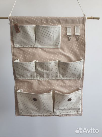 Фартук (передник), настенный органайзер (комплект)