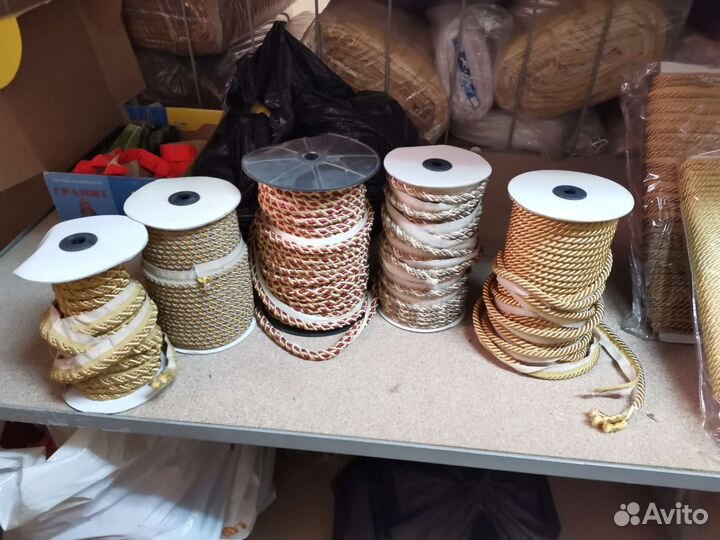 Шнур для штор в ассортименте