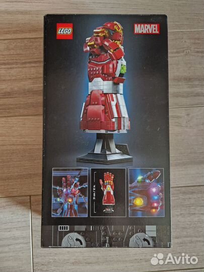 Lego перчатка Тони Старка