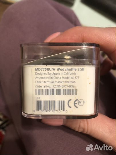Плеер iPod shuffle