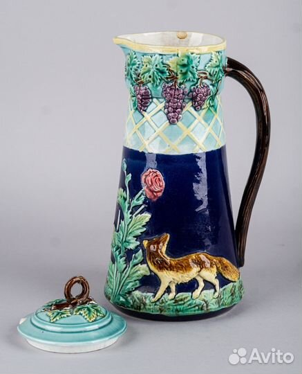 Кувшин «Басни Крылова. Лиса и виноград ». Россия