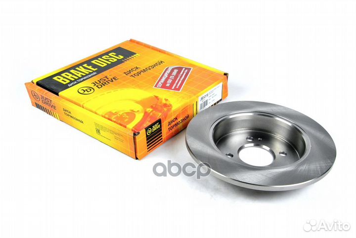 Диск тормозной задний DF7928 (262,2x10) JBD0116