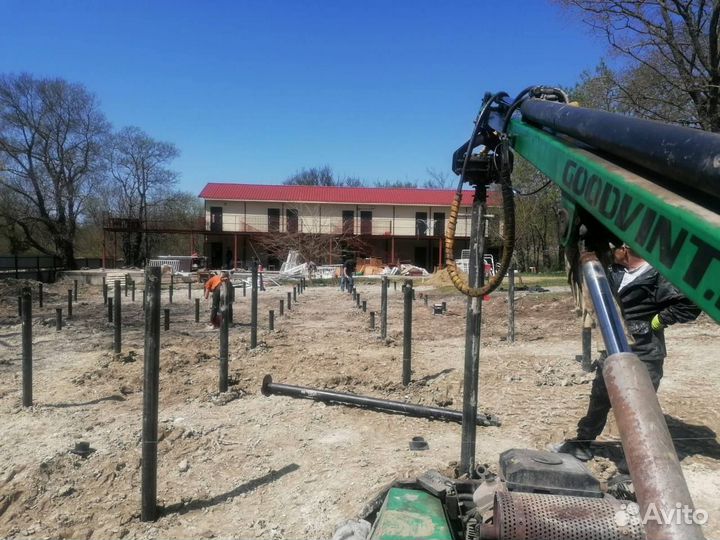 Винтовые сваи / Фунадмент под ключ