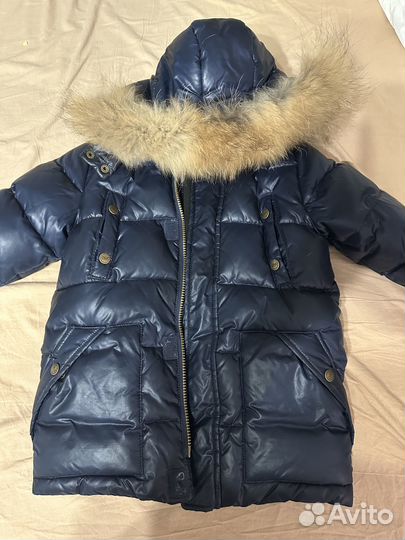 Пуховик детский зимний для мальчика