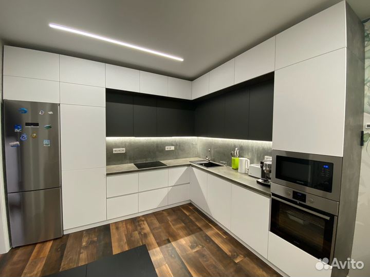 Кухни на заказ. Кухонный гарнитур b-4297