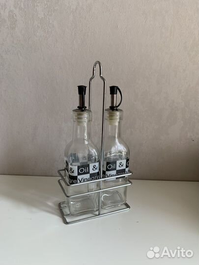 Бутылки для масла и уксуса