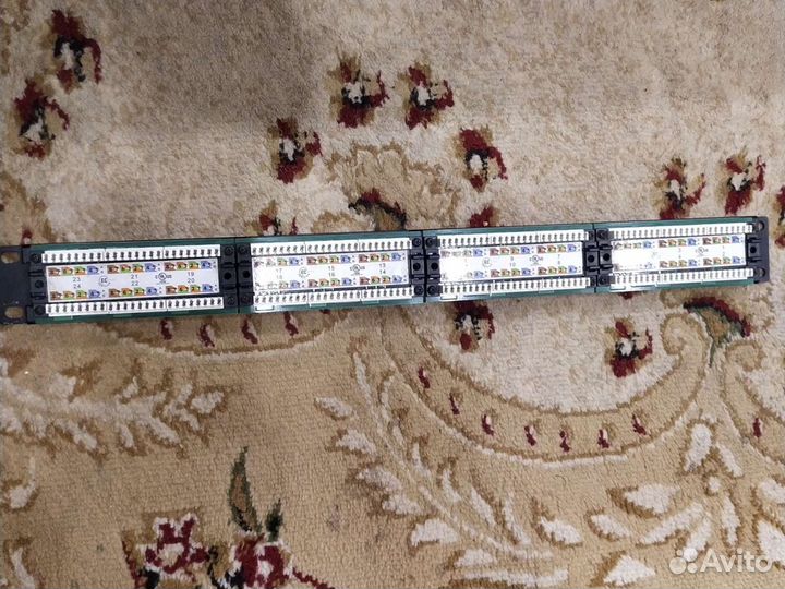 Патч панель Hyper line Cat. 5e на 24 порта