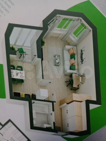 1-к. квартира, 39 м², 9/15 эт.