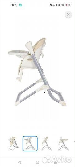 Стульчик для кормления babyton 2 в 1