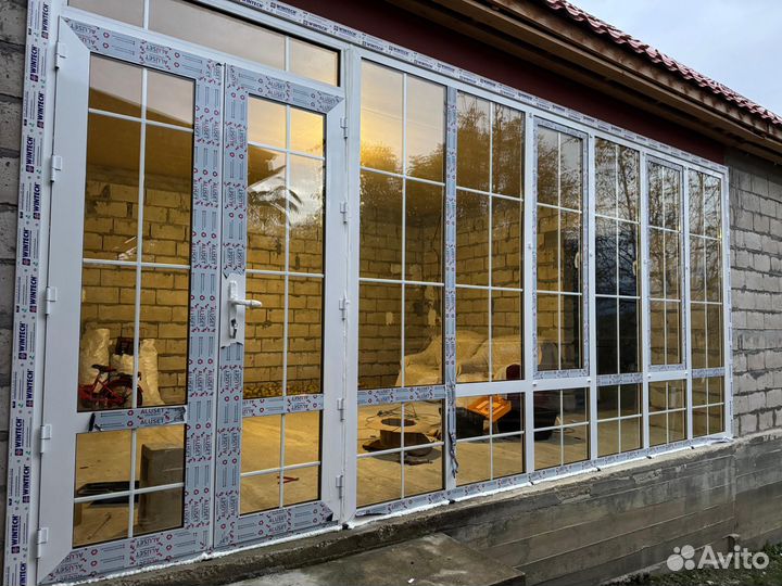 Алюминевые окна, двери, витражи