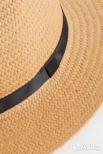 Соломенная шляпа новая hm размер 54/S