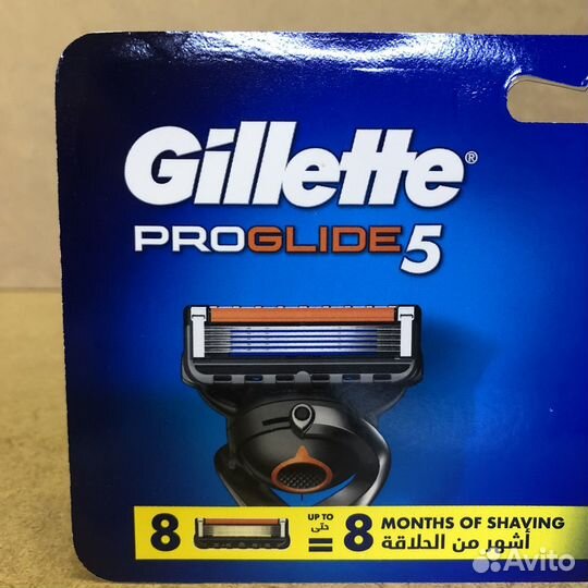 Gillette Fusion 5 Proglide - 8 Шт кассеты Опт