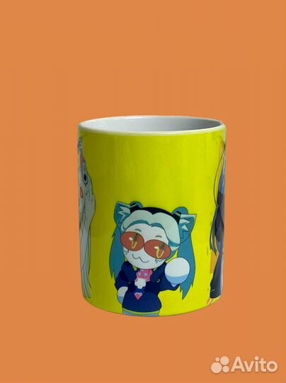 Кружка для кофе Киберпанк Ребекка аниме Cyberpunk