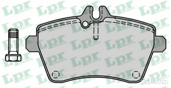 Колодки тормозные дисковые