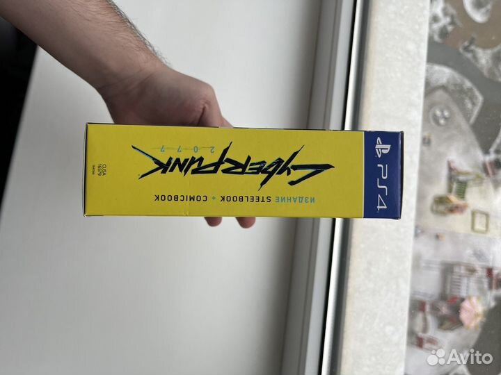 Рукав от Cyberpunk 2077 изданиее steelbook ps4