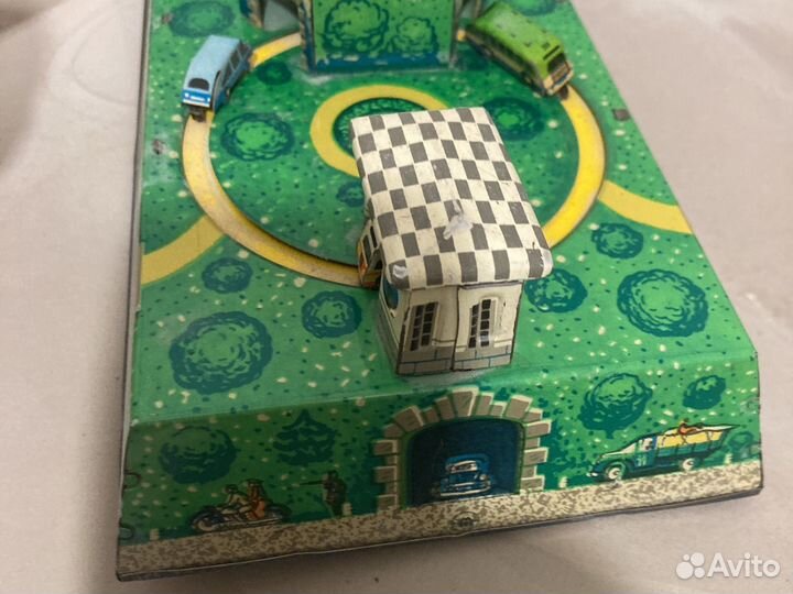 Заводная игрушка СССР Автотрасса