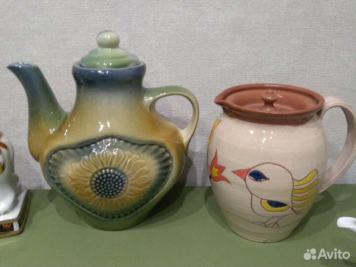 Чайница Слон, кувшин, молочник