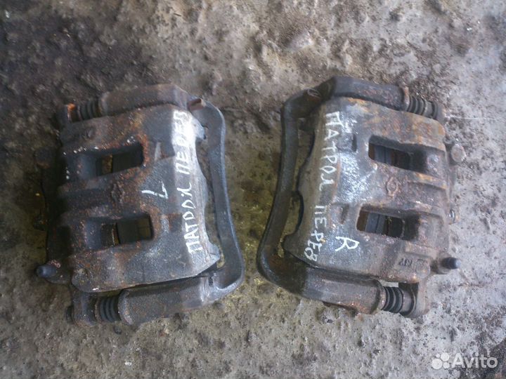 Nissan Patrol Y61 суппорта передние