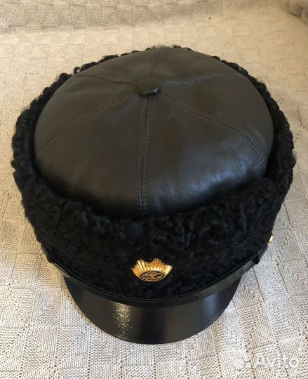Шапка каракулевая для капитанов 1 ранга вмф
