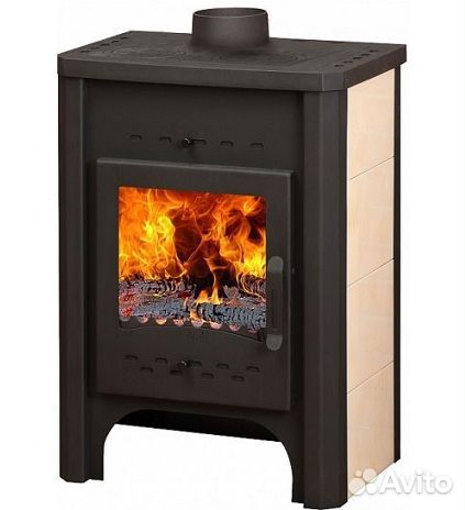 Печь-камин Бавария с плитой 2016 без Т/О pк 007