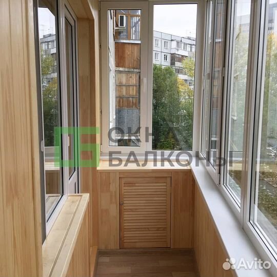 Остекление балконов и лоджий