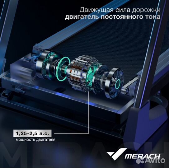 Беговая дорожка домашняя merach X1C10