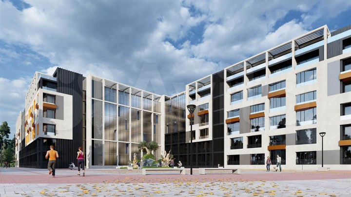 Апартаменты-студия, 28,4 м², 1/6 эт.