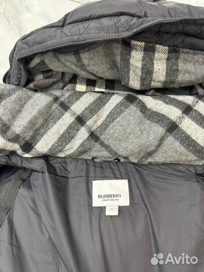 Пуховик burberry + жилетка