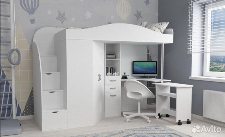 Кровать-чердак