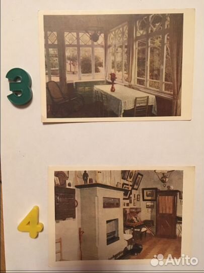 Почтовые открытки - А.П.Чехов - изогиз