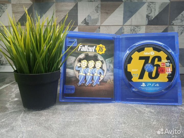 Fallout 76 ps4 диск