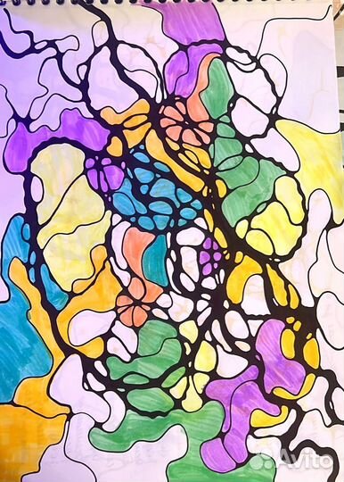 Арт рисунки Нейрографика