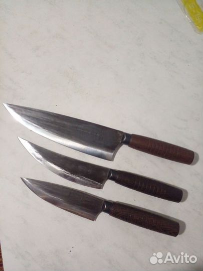 Ножи кованные(60 HRC),профессиональные