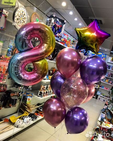 Воздушные шары с гелием