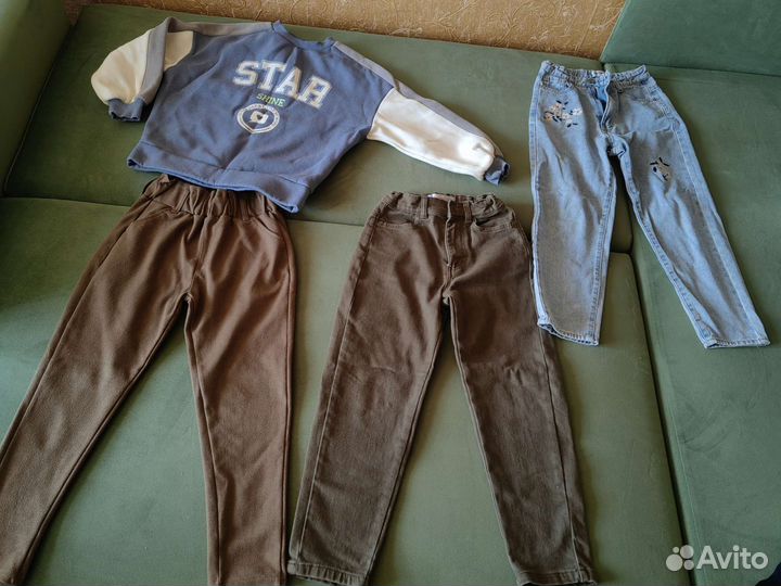 Продается набор одежды на девочку размер 128
