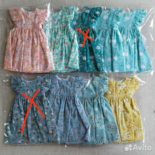 Летний сарафан для куклы Paola Reina 32-34 см