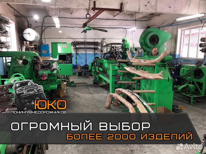 Защита заднего бампера TLC 100