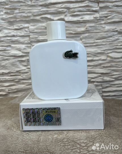 Lacoste Eau DE Lacoste L.12.12 Blanc евро оригинал