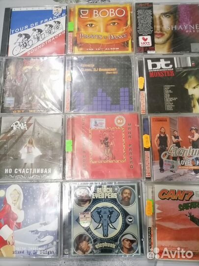 CD диски рок