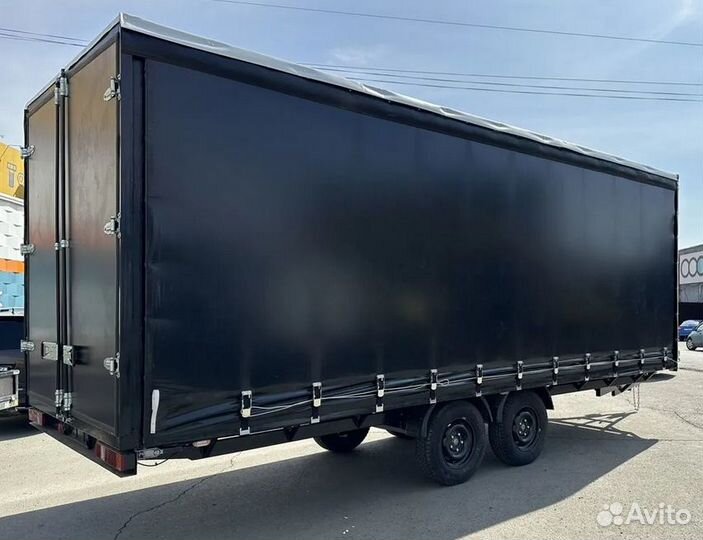 Прицеп двухосный с тентом 5,2 х 2,2 х 2,2 новый