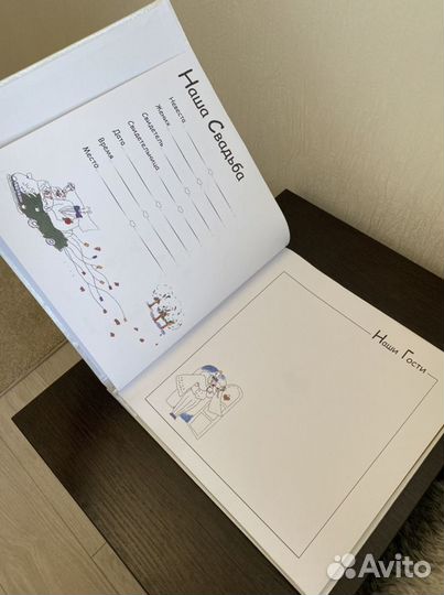 Альбом для фотографий свадебный, ручная работа