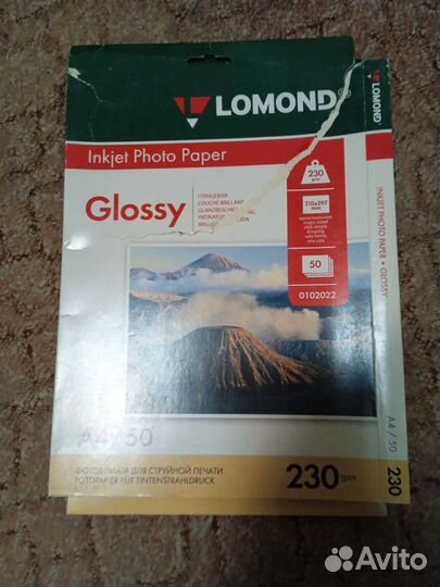 Фотобумага lomond