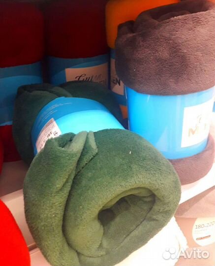 Пледы фланель мягкий