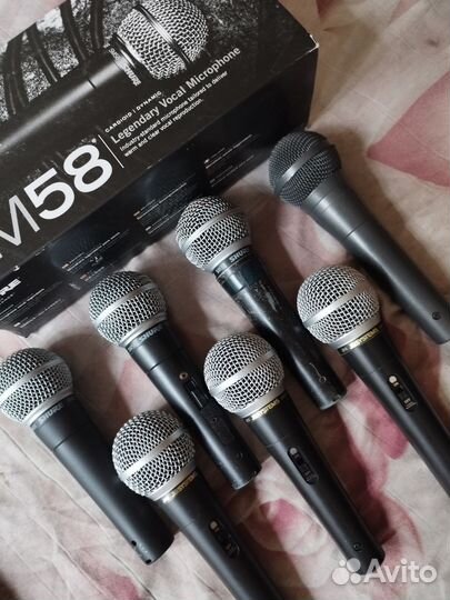 Микрофон shure sm58 и jb10