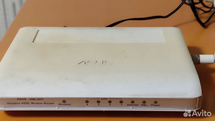 Wifi роутер asus DSL-G31