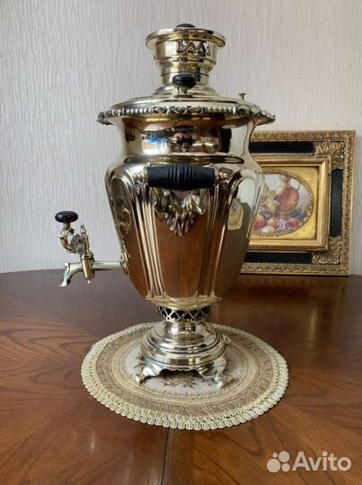 Самовар Свадебная ярюмка, Бокал Ваныкина на 5л