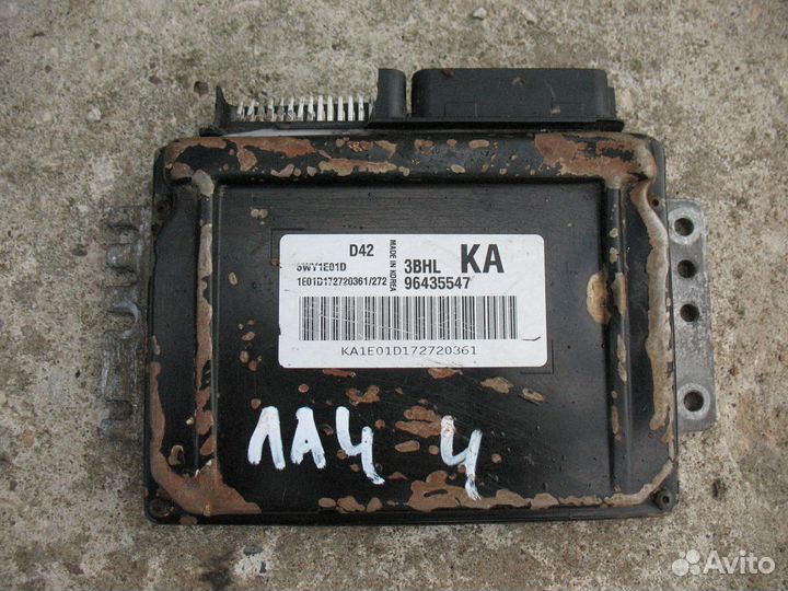 Блок управления двигателем Chevrolet Lacetti