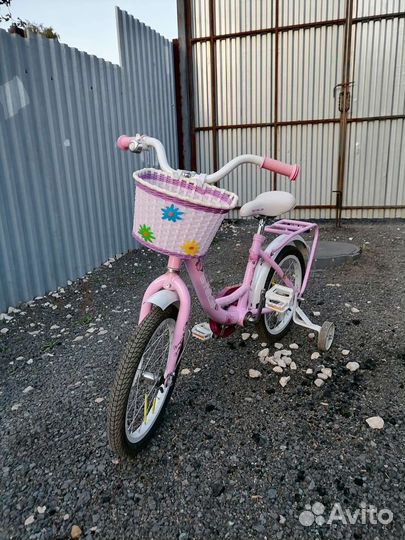 Детский велосипед для девочки 16