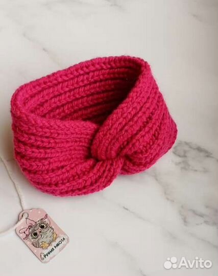 Вязаные повязки на голову