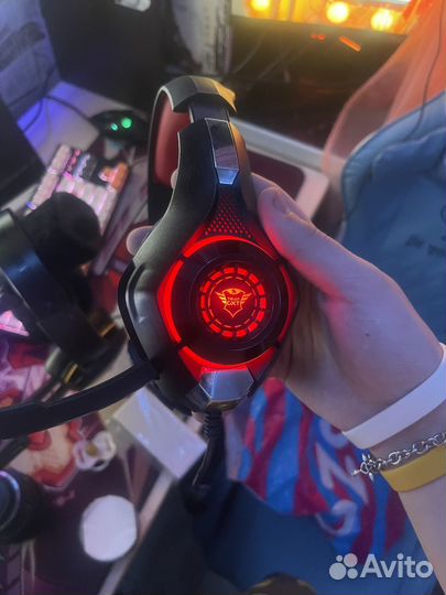 Игровые Наушники trust GXT с Микрофоном